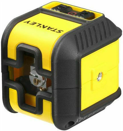 Stanley Cross 90 Selbstnivellierend Linear Laser-Wasserwaage Roter Strahl 1.5V mit Arbeitsbereich 12m