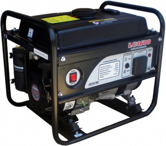 Loncin LC1600 Γεννήτρια Βενζίνης Τετράχρονη με Χειροκίνητη Μίζα και Μέγιστη Ισχύ 1.1kVA