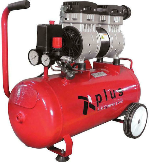 Plus Miyake Air 25 Single-Phase Air Compressors 60dB with Power 1hp and Airtank 24lt 209301
