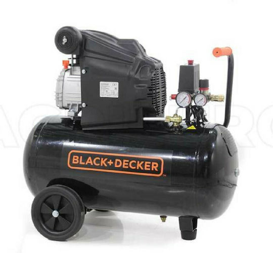 Black & Decker BD205/50 Μονοφασικό Κομπρεσέρ Αέρος 94dB με Ισχύ 2hp και Αεροφυλάκιο 50lt