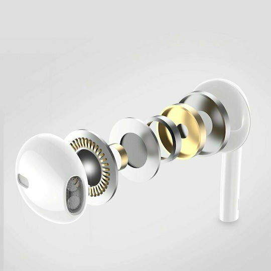 WK Y19 Earbuds Handsfree with Lightning Connector White