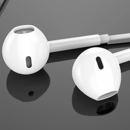 WK Y19 Earbuds Handsfree with Lightning Connector White