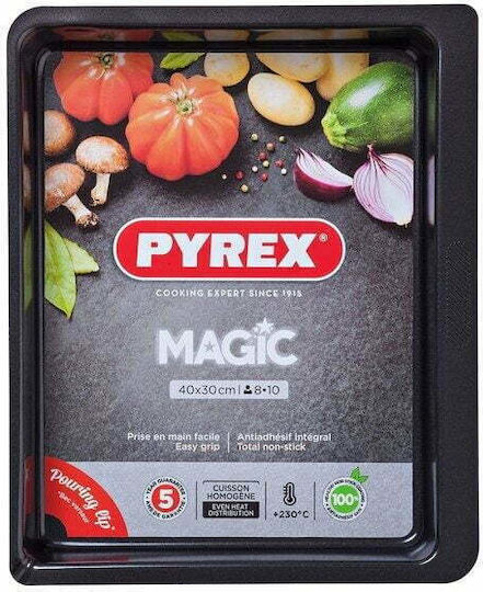 Pyrex Magic Ταψί Αλουμινίου με Αντικολλητική Επίστρωση 35x43cm