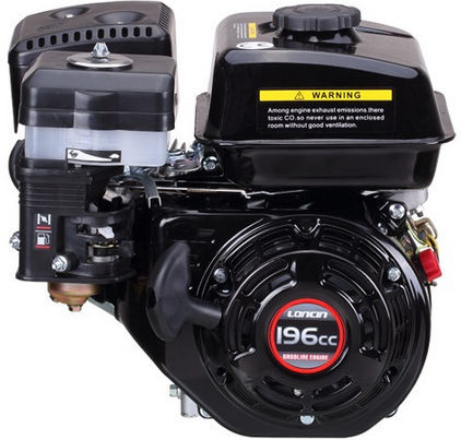 Loncin G200F Бензинов двигател 196сс 6к.с Μέγιστων Στροφών 3600обороти в минута Οριζόντιου Άξονα με Σφήνα και Μίζα