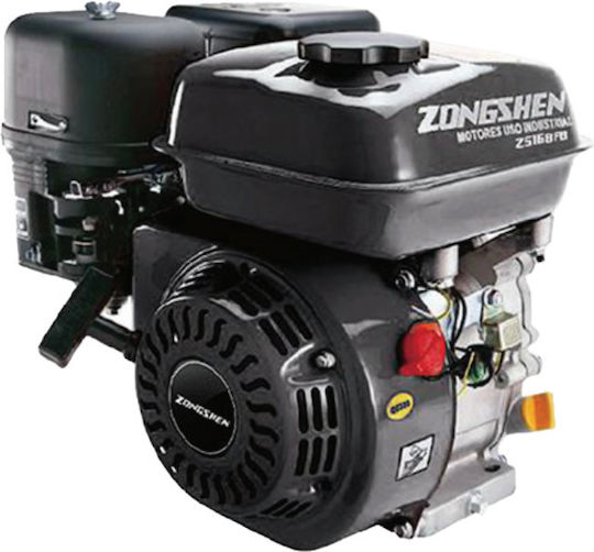 Zongshen ZS168FB Gasoline Engine 6.5hp Maximum Revolutions 3000rpm with Cone and Starter (Tank 2.6lt)