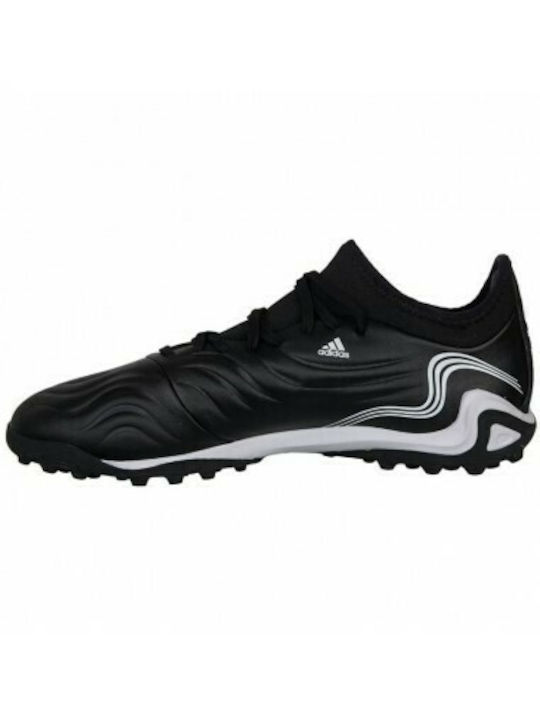 Adidas Copa Sense.3 TF Χαμηλά Ποδοσφαιρικά Παπούτσια με Σχάρα Μαύρα