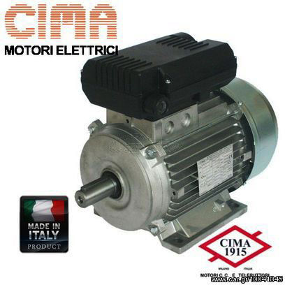 Cima 013450 Single-Phase Electric Motor 0.25hp Maximum RPM 1400rpm with Wedge 230V