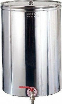 Sansone Stainless Steel Container Open Top/Flat Bottom 1000lt 125.187