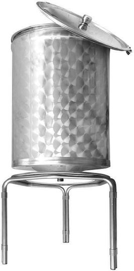 Sansone Stainless Steel Container Open Top/Conical Bottom 750lt 125.121