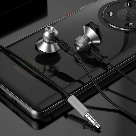 Dudao X2C Earbuds Handsfree με Βύσμα 3.5mm Γκρι