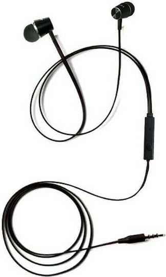 Awei PC-2 În ureche Handsfree cu două căști cu mufă 3.5mm Negru