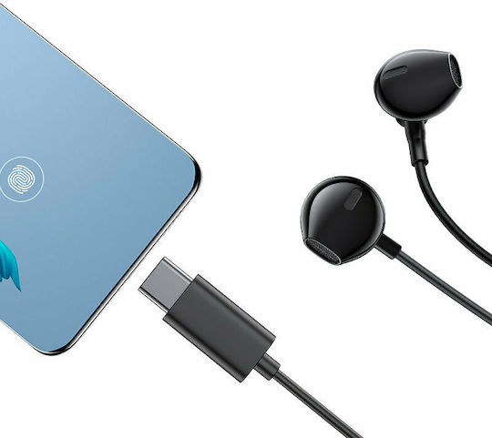 Joyroom JR-EC03 Earbuds Handsfree με Βύσμα USB-C Μαύρο