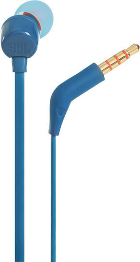 JBL Tune 160 In-ear Handsfree Headphones with Connector 3.5mm Light Blue
