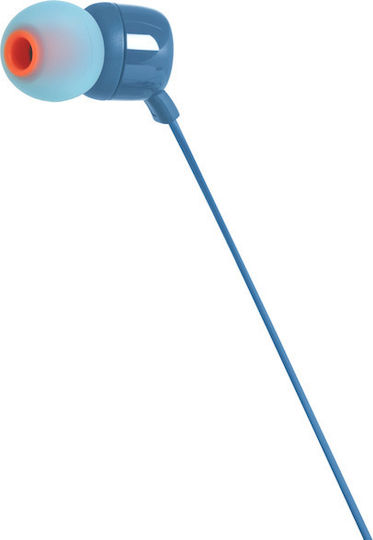 JBL Tune 160 In-ear Handsfree Headphones with Connector 3.5mm Light Blue