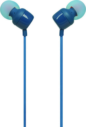 JBL Tune 160 In-ear Handsfree Headphones with Connector 3.5mm Light Blue