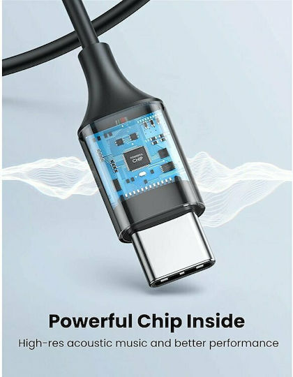 Ugreen 30638 Безжични Стерео с жак USB-C Черен