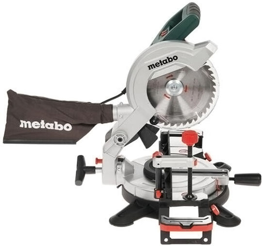 Metabo KS216M Miter Saw Electric with Power 1200W, Laser Guide, Cutting Disc Diameter 216mm & Cutting Speed 5000rpm