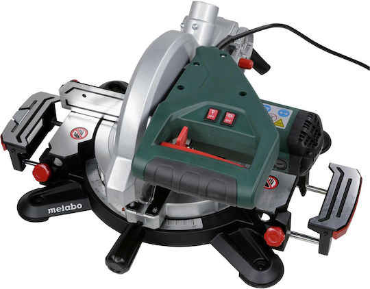 Metabo KS216M Miter Saw Electric with Power 1200W, Laser Guide, Cutting Disc Diameter 216mm & Cutting Speed 5000rpm