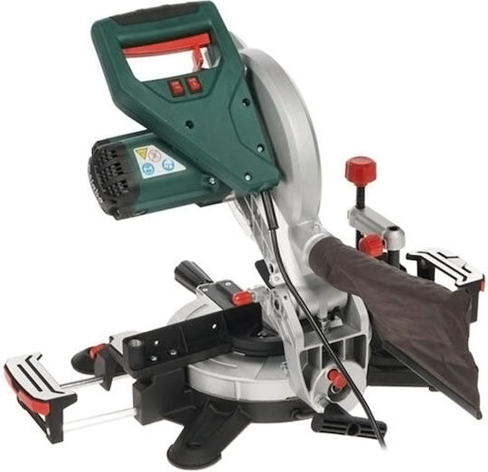 Metabo KS216M Miter Saw Electric with Power 1200W, Laser Guide, Cutting Disc Diameter 216mm & Cutting Speed 5000rpm