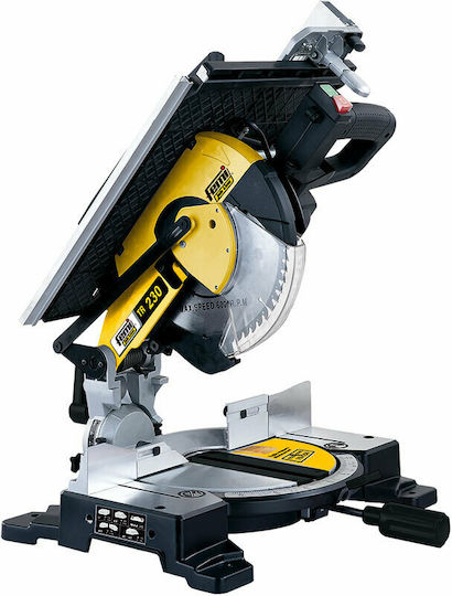 Femi TR 250-i Double Cut Miter Saw Electric Combination with Power 1200W, Cutting Disc Diameter 250mm & Cutting Speed 1200rpm