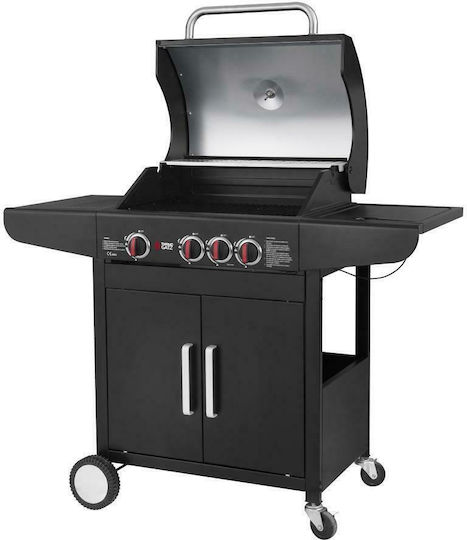 Thermogatz GS Grill Lux Gas Grill with 3 pcs 9kW and Side Burner