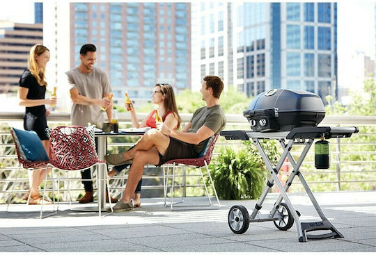 Napoleon TravelQ Portabilă Grătar pe gaz Din fontă Grătar 54bucx37buccm cu 2 buc 4.1kW