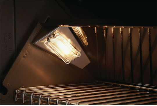 Napoleon Prestige PRO 825 Ψησταριά Υγραερίου Σχάρας 118x46εκ. με 6 Εστίες 38.6kW και Πλαϊνό Μάτι Υπερύθρων
