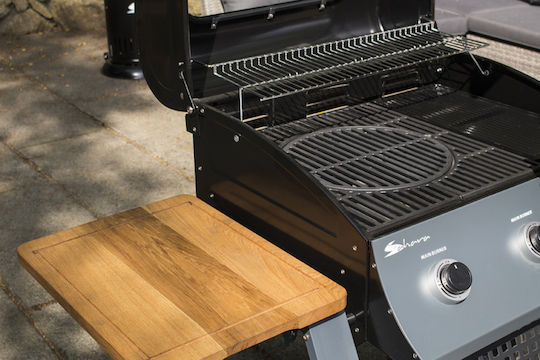 Sahara BBQ S350 Газово Барбекю Решетка 49брx66брсм. с 3 бр 13кВт