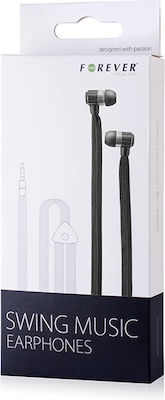 Forever Swing In-ear Handsfree με Βύσμα 3.5mm Μαύρο