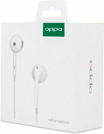Oppo MH135 Earbuds Handsfree με Βύσμα USB-C Λευκό
