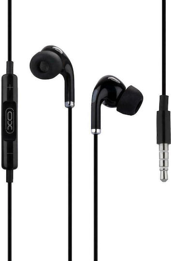 XO EP22 In-Ear Freihändig Kopfhörer mit Stecker 3.5mm Schwarz