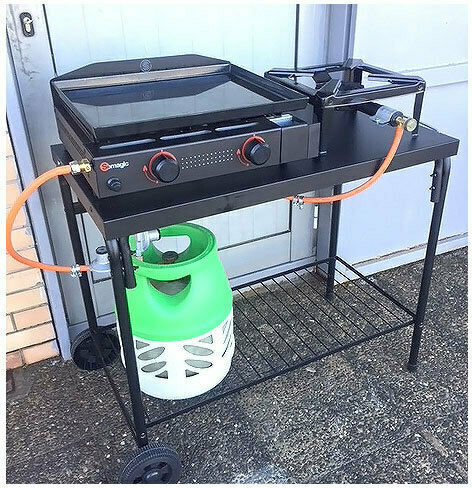 Somagic Canto 200/30 Gasgrill mit 2 cm 6.5kW und Seitenbrenner