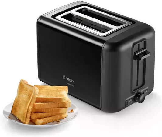 Bosch Toaster 2 Slots 970W Black