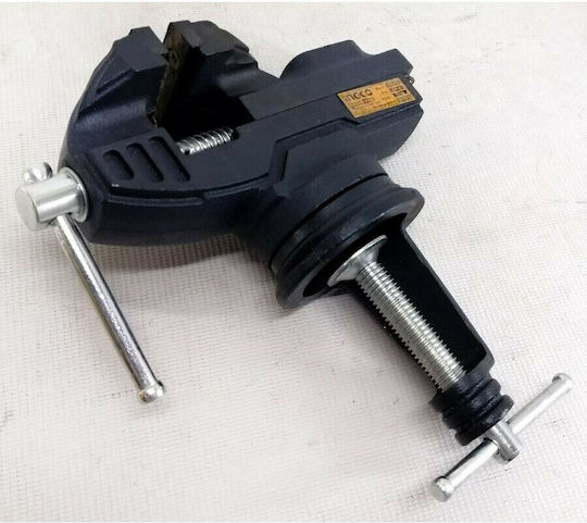 Ingco Rotating Countertop Vise Cast Iron with Maximum Opening 60mm