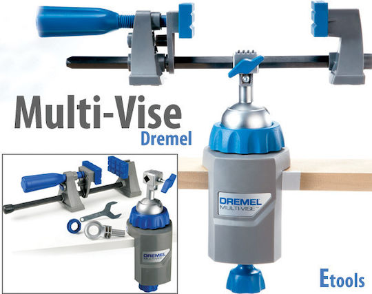Dremel Fixed Multiple Angles Steel Vise with Maximum Opening 190mm