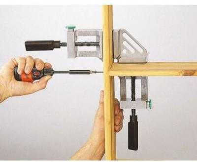 Wolfcraft Fixed Drill Press Vise Made of Steel with Maximum Opening 65mm