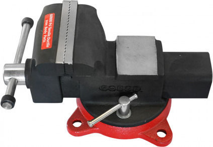 Force Rotating Bench Vise Made of Steel with Maximum Opening 200mm