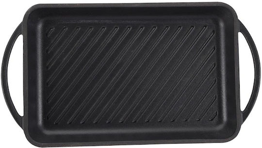 Bergner Antihaft Backblech mit Gusseisen Grill Oberfläche 33.5x22cm