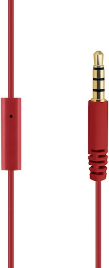 Acme Groovy HE15 In-ear Handsfree με Βύσμα 3.5mm Κόκκινο
