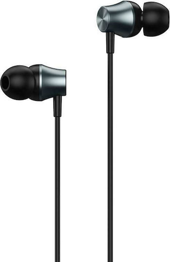 Remax RM-202 In-Ear Freihändig Kopfhörer mit Stecker 3.5mm Gray