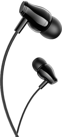 Borofone BM61 În ureche Handsfree cu Mufă 3.5mm Negru