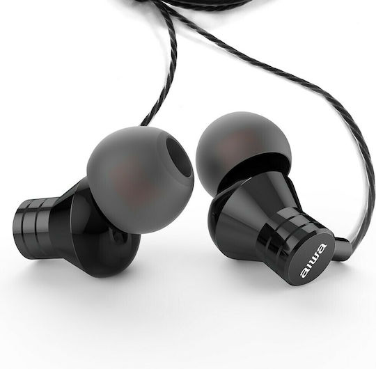 Aiwa ESTM 50BK In-ear Handsfree με Βύσμα 3.5mm Μαύρο