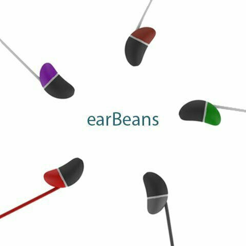 Allocacoc Earbeans Bass In-ear Handsfree με Βύσμα 3.5mm Κόκκινο