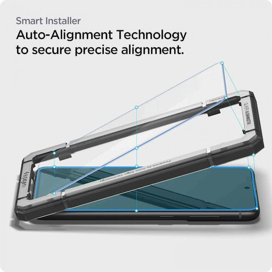 Spigen ALM GLAS.tR Slim FC Tempered Glass 2pcs (Galaxy S21 FE 5G)