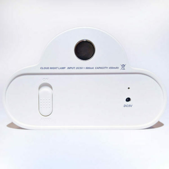 Allocacoc LED Kinder Dekorative Lampe Cloud Night mit Farbwechsel Weiß 7.9x3.5x12.2εκ. Allocacoc LED Kinder Dekorative Lampe Cloud Night mit Farbwechsel Weiß 7.9x3.5x12.2εκ.