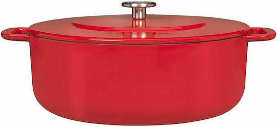 Combekk Sous-Chef Dutch Oven Shallow Pot made of Cast Iron 4lt / 24cm