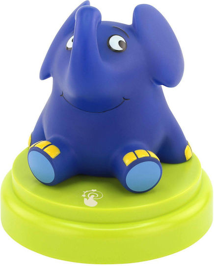 Ansmann LED Kinder Dekorative Lampe Elephant Blau