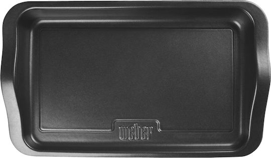 Weber Backblech Beidseitig mit Keramik Wohnung Oberfläche 42.5x24.5cm