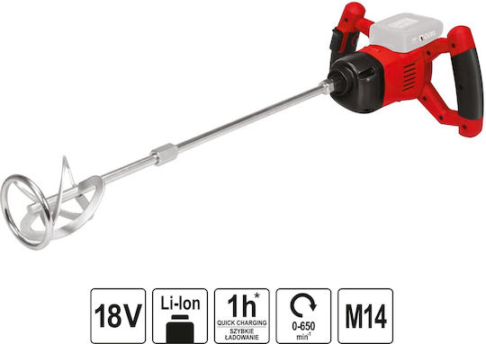 Yato Yato Battery Mixer 18V Solo with Mixing Attachment