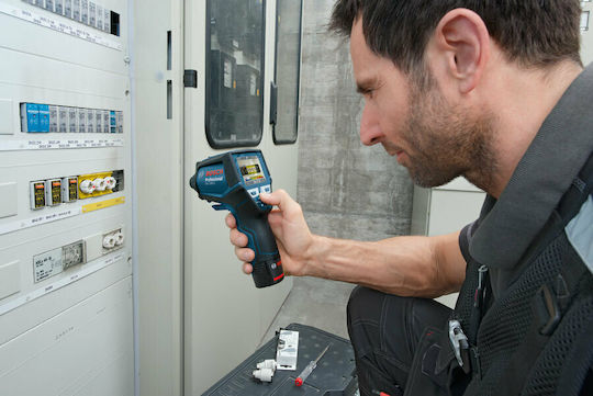 Bosch GIS 1000 C Termometru cu infraroșu pentru temperaturi de la -40°C până la 1000°C cu Raport de Distanță 50:1